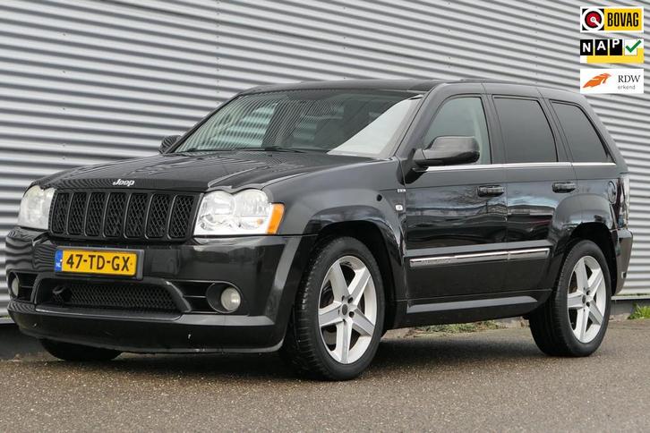 Jeep Grand Cherokee 6.1 V8 Hemi SRT-8 425PK NAP Youngtimer A, Auto's, Jeep, Bedrijf, Te koop, Grand Cherokee, 4x4, Airbags, Airconditioning