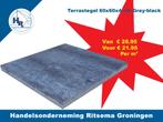 Tuintegel 60x60x4 cm Grey Black, Ophalen, Nieuw, 10 m² of meer, Beton