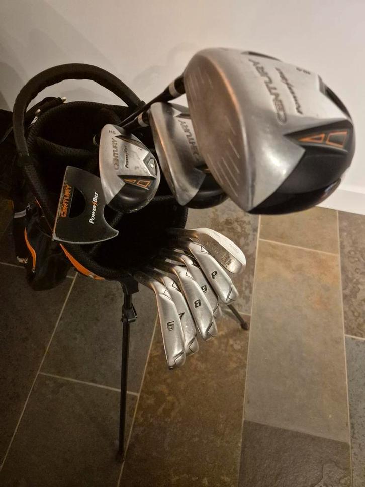 Power Bilt heren golfset met golftas, Sport en Fitness, Golf, Gebruikt, Set, Ophalen of Verzenden
