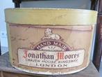 Aparte oude hoedendoos Jonathan Moores LONDON, Antiek en Kunst, Curiosa en Brocante, Ophalen of Verzenden