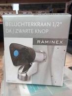 Raminex Beluchterkraan 1/2" - Nieuw in doos!, Ophalen of Verzenden, Nieuw, Chroom, Kraan
