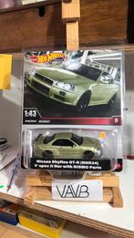 5 Nissan skyline r34 gte Hot Wheels Hotwheels VAVB nieuw, Ophalen of Verzenden, Nieuw, Auto, Overige merken