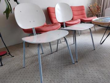 Vintage Auping Stoelen - Wim Rietveld Stijl beschikbaar voor biedingen