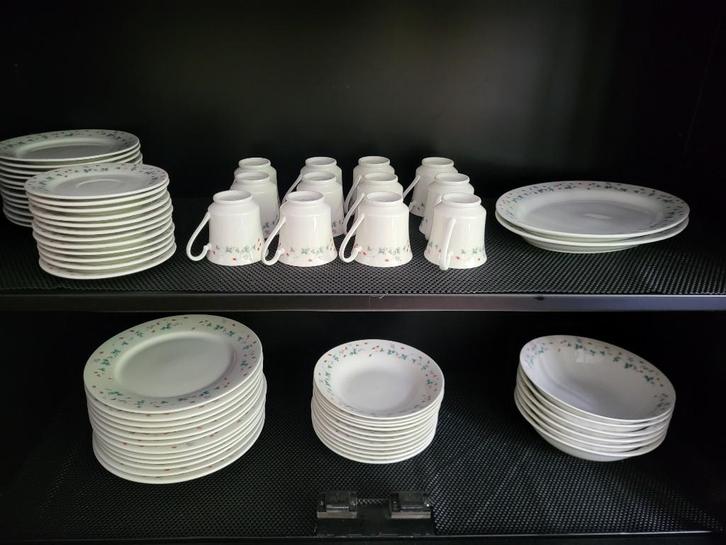 Compleet servies Summer fruit, Huis en Inrichting, Keuken | Servies, Zo goed als nieuw, Compleet servies, Overige stijlen, Porselein