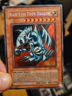 Blue eyes toon dragon MRL-E000 NM/Mint yugioh kaart, Ophalen of Verzenden, Losse kaart, Zo goed als nieuw