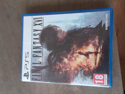 Final Fantasy XVI - Final Fantasy 16 PS5, Spelcomputers en Games, Games | Sony PlayStation 5, Zo goed als nieuw, Ophalen of Verzenden