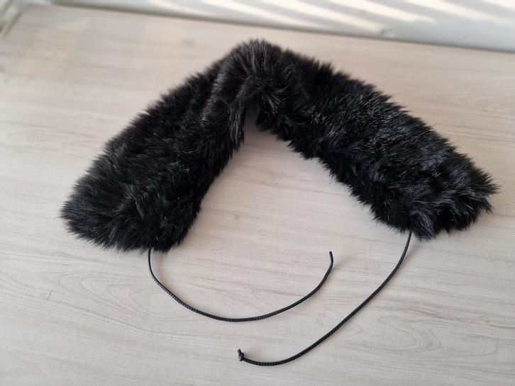 Losse kraag zwart pluche bontkraag sjaal, Kleding | Dames, Mutsen, Sjaals en Handschoenen, Nieuw, Sjaal, Ophalen of Verzenden