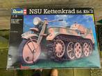 NSU kettenkrad schaal 1/9 nog in doos, Hobby en Vrije tijd, Modelbouw | Auto's en Voertuigen, Auto, Revell, Groter dan 1:32, Nieuw