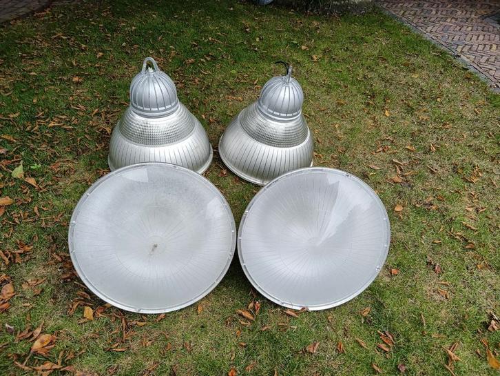 disano ghost 3121, Huis en Inrichting, Lampen | Lampenkappen, Gebruikt, 50 cm of meer, Rond, Wit, Grijs, Ophalen