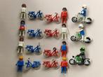 Playmobil fietsers en motorrijders., Ophalen of Verzenden, Gebruikt