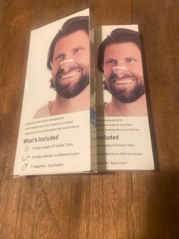 Neusclips - Adem vrij! 2x15 stuks beschikbaar voor biedingen