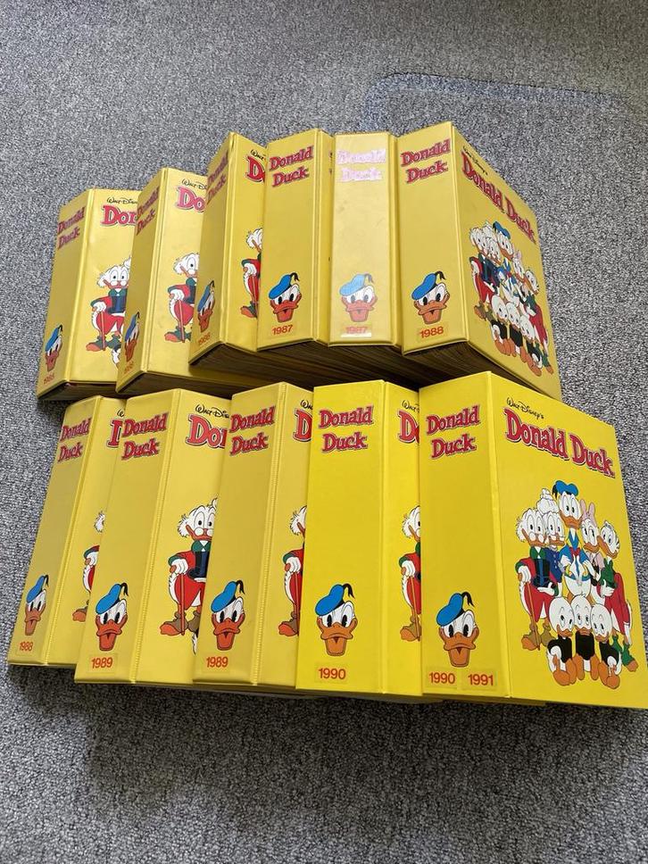 Donald Duck Collectie 1986-1990, Boeken, Stripboeken, Gelezen, Complete serie of reeks, Ophalen of Verzenden