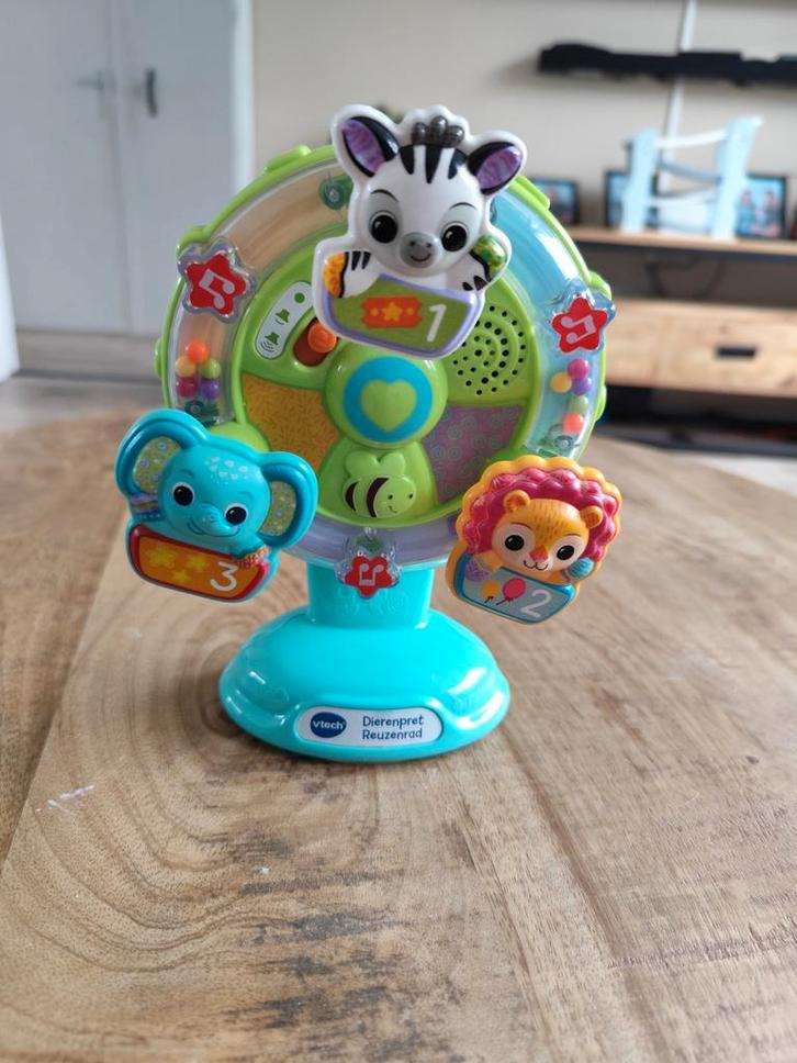 VTech Dierenpret Reuzenrad - Leerzaam Speelgoed, Kinderen en Baby's, Speelgoed | Babyspeelgoed, Zo goed als nieuw, Overige typen