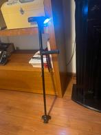 Wandelstok met verlichting opklapbaar, Ophalen, Opvouwbaar, Zo goed als nieuw