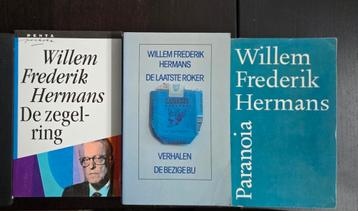 W.F. Hermans 4 titels  Paranoia Zegelring Roker Homme's beschikbaar voor biedingen
