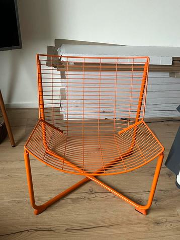 Ikea skalboda draadstaal stoel oranje beschikbaar voor biedingen