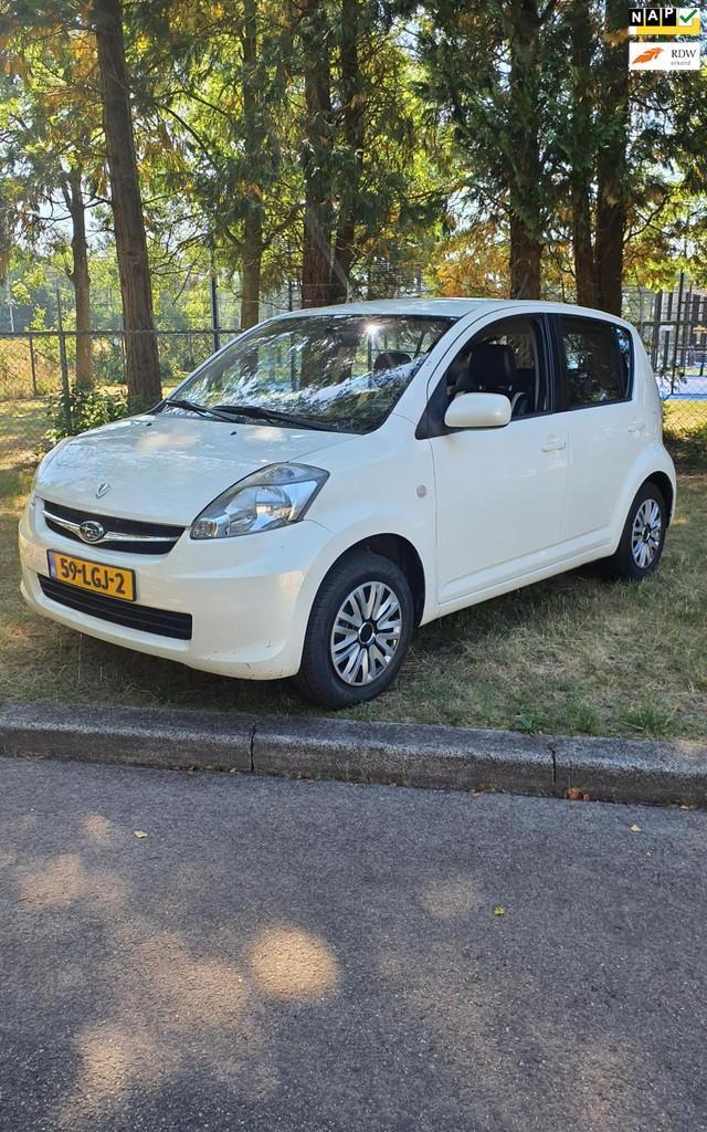 Subaru Justy 1.0 Comfort , Airco , nieuwe apk , lederen bekl, Auto's, Subaru, Bedrijf, Te koop, Justy, ABS, Airbags, Airconditioning