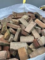 Gebakken klinkers 5 duimers., Tuin en Terras, Tegels en Klinkers, Ophalen, Gebruikt, 10 m² of meer, Klinkers