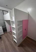 Smastad hoogslaper met bureau en kast, Ophalen, Zo goed als nieuw, Hoogslaper