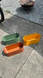 Multicolor bloembak, Ophalen, Minder dan 30 cm, Minder dan 60 cm, Rond