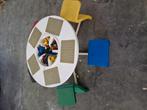 Lego tafel met 5 stoeltjes, Verzamelen, Speldjes, Pins en Buttons, Ophalen of Verzenden, Zo goed als nieuw, Transport