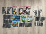 LEGO cargotrein 60052 met extra rails, Ophalen of Verzenden, Gebruikt, Complete set, Lego