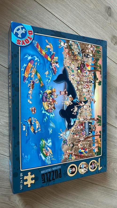 Puzzel cartoon collection 1000 stukjes, Hobby en Vrije tijd, Denksport en Puzzels, Zo goed als nieuw, Legpuzzel, 500 t/m 1500 stukjes