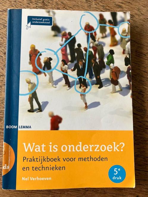 Nel Verhoeven - Wat is onderzoek?, Boeken, Studieboeken en Cursussen, Zo goed als nieuw, Ophalen of Verzenden