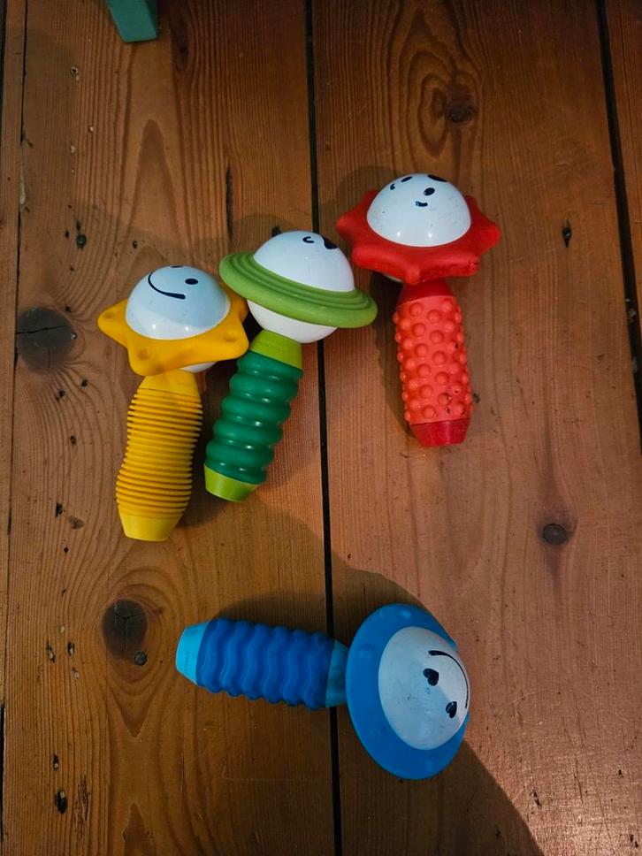 Smartmax Muziek Rammelaar Magneten, Kinderen en Baby's, Speelgoed | Babyspeelgoed, Gebruikt, Rammelaar, Met geluid, Ophalen of Verzenden