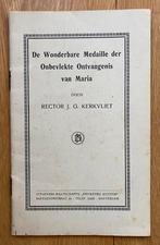1922 DE WONDERBARE MEDAILLE DER ONBEVLEKTE ONTVANGENIS MARIA, Verzenden