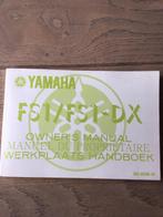 YAMAHA FS1/FS1/DX werkplaatshandboek., Nieuw, Ophalen of Verzenden
