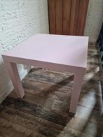 Ikea tafel roze tafeltje meidenkamer, 45 tot 60 cm, Zo goed als nieuw, Ophalen, Vierkant