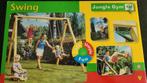 Schommel swing jungle gym inclusief hout, Kinderen en Baby's, Speelgoed | Buiten | Speeltoestellen, Ophalen, Zo goed als nieuw