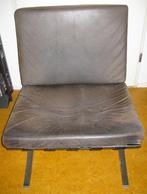 design stoel leer Padaro Paul Tuttle, Ophalen, Gebruikt, Zwart, Leer