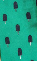 Fortis Bank stropdas 100% zijde Italiaanse ijsjes groen, Ophalen of Verzenden, Nieuw, Gebruiksvoorwerp