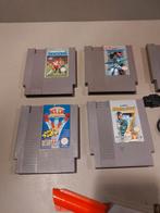 6 spellen, Nintendo NES en Zapper, Ophalen of Verzenden