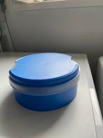 Tupperware (koek) trommel, Huis en Inrichting, Keuken | Tupperware, Ophalen of Verzenden, Gebruikt, Blauw, Bus of Trommel