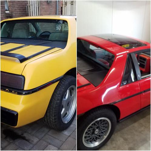 pontiac fiero SE 1984 balastingvrij 94000 km gele zie tekst, Auto's, Oldtimers, Particulier, Ophalen