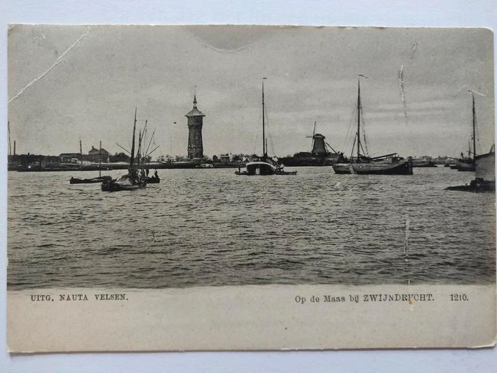 J2524 Zwijndrecht, Verzamelen, Ansichtkaarten | Nederland, Noord-Holland, 1920 tot 1940, Ophalen of Verzenden