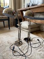 Bureau lampen 2stuks, Huis en Inrichting, Lampen | Tafellampen, Minder dan 50 cm, Metaal, Zo goed als nieuw, Ophalen
