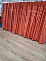 Lichtrood verduisterend gordijn met strook 145x230cm, Huis en Inrichting, Stoffering | Gordijnen en Lamellen, Gebruikt, 100 tot 150 cm
