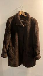 Delmod 100% lama/ wol jas mt 40, Kleding | Dames, Jassen | Winter, Ophalen of Verzenden, Zo goed als nieuw, Maat 38/40 (M)