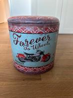 Opbergtrommel Poef - Motor Design, Ophalen, Zo goed als nieuw