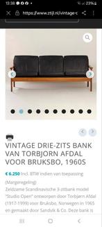 Zeer zeldzame bjorn afdal vintage bankstel, Ophalen, Gebruikt, ., Hout