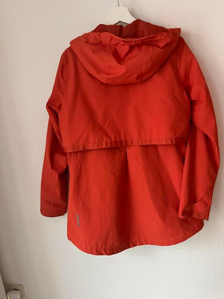 Dames  oranje Parka ., Kleding | Dames, Jassen | Winter, Zo goed als nieuw, Maat 42/44 (L), Oranje, Ophalen of Verzenden