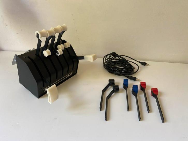 GoFlight TQ6 Flight Sim Throttle Quadrant, Computers en Software, Joysticks, Gebruikt, Ophalen of Verzenden