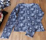 Yellowstone top grijs transparant longsleeve shirt maat S/M, Kleding | Dames, Maat 38/40 (M), Yellowstone, Ophalen of Verzenden