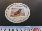 sticker asten de honden wereld - chesapeake bay retriever, Ophalen, Zo goed als nieuw