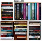 Boekenkast-leegverkoop!! 54 thrillers (voor de prijs van 1!), Gelezen, Ophalen of Verzenden, Nederland