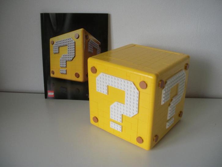 Vraagtekenblok in Lego met boekje - Super Mario 64 - Nieuw, Kinderen en Baby's, Speelgoed | Duplo en Lego, Zo goed als nieuw, Lego